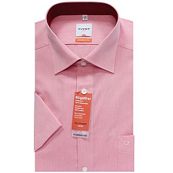 Мужская сорочка розовая Luxor MF Olymp 33021287. Размер 39