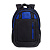 Рюкзак TORBER CLASS X, черный с синей вставкой T5220-22-BLK-BLU