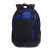 Рюкзак TORBER CLASS X, черный с синей вставкой T5220-22-BLK-BLU