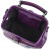 Женская сумка с росписью Alexander TS Фрейм «Чешир» на фиолетовом