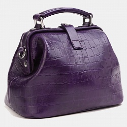 Женская сумка, фиолетовая Alexander TS W0013 Violet Croco