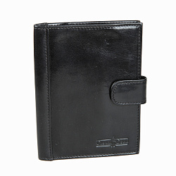 Обложка для паспорта черная Gianni Conti 907035 black