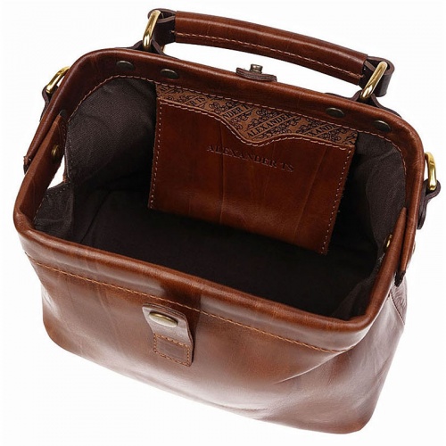 Женская сумка коньяк Alexander TS W0013 Cognac Brown