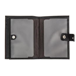 Портмоне с обложкой для автодокументов Sergio Belotti 700178 black