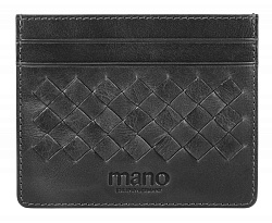 Портмоне для кредитных карт, черный Mano "Don Luca" M191945001