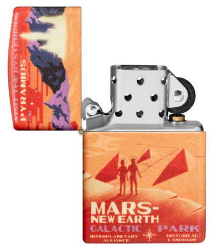 Зажигалка Zippo Mars Design с покрытием 540 Matte 49634