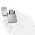 Зажигалка с покр. Herringbone Sweep серебристая Zippo 24648 GS