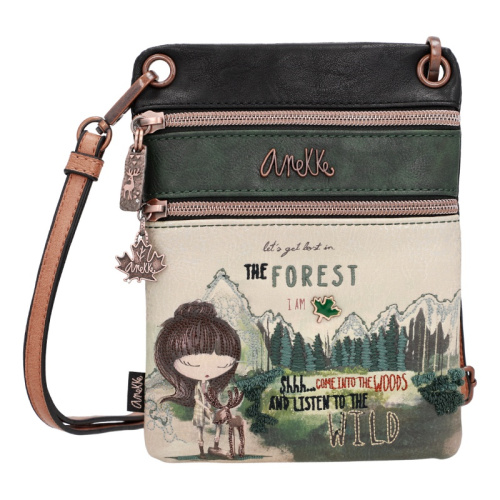 Мини-сумка через плечо, комбинированная Anekke The Forest 35603-905