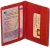 Обложка для паспорта красная Др.Коффер S10138