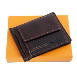 Зажим для денег, коричневый Gianni Conti 707301 brown