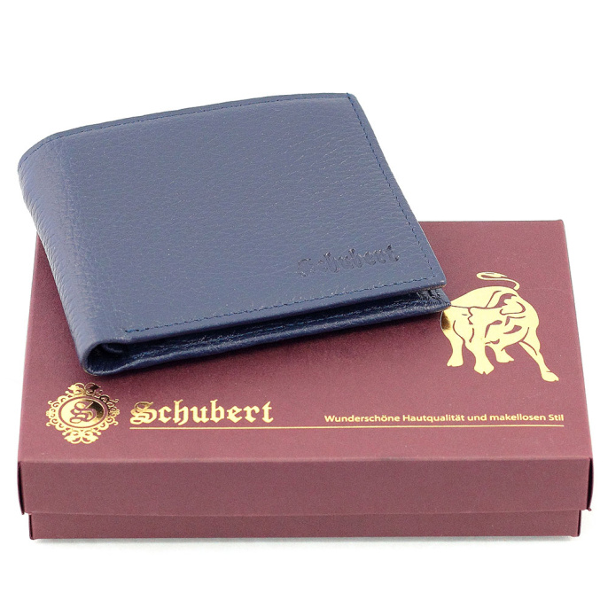 Мужское портмоне синее SCHUBERT g010-107/06