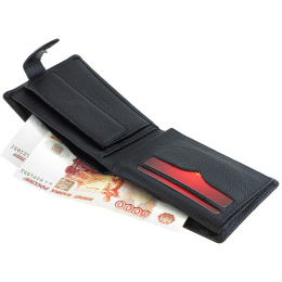 Портмоне горизонтальное чёрное SCHUBERT g010-101/01