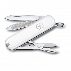Нож-брелок, 58 мм, 7 функций, белый Victorinox 0.6223.7G GS
