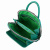 Рюкзак зелёный с росписью Alexander TS Ревиаль «Лилии»