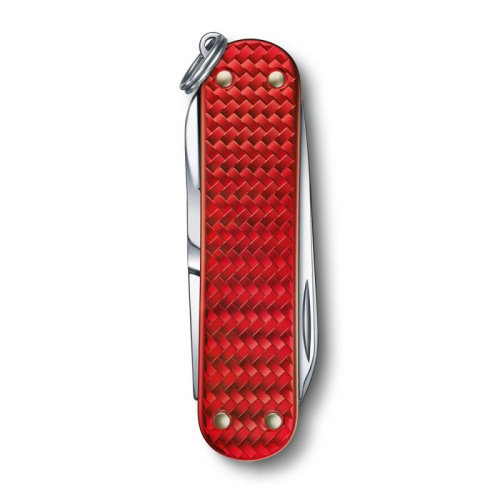 Нож-брелок Victorinox Classic SD Precious Alox "Iconic Red", 58 мм 0.6221.401G