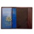 Обложка для паспорта коричневая Др.Коффер S10185