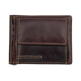 Зажим для денег, коричневый Gianni Conti 707301 brown