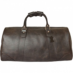 Кожаная дорожная сумка, коричневая Carlo Gattini 4026-04