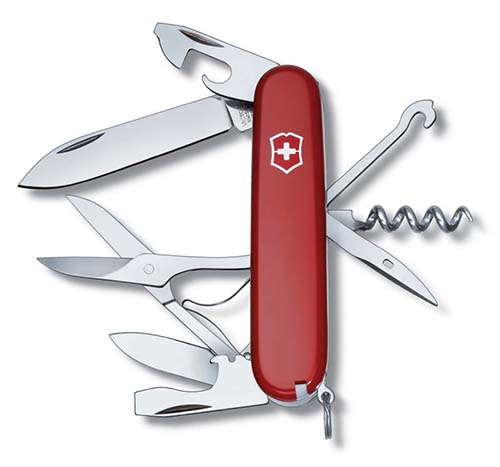 Нож перочинный Climber красный Victorinox 1.3703 GS