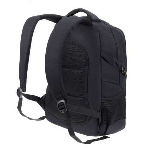Рюкзак TORBER CLASS X, черный с принтом "Зебра" T9355-22-ZEB-M