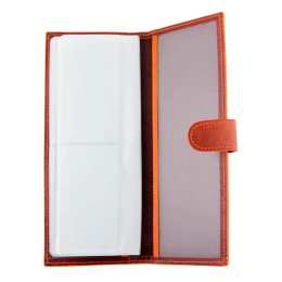 Визитница коньяк Dor. Flinger 31-2-26-625A brown DF