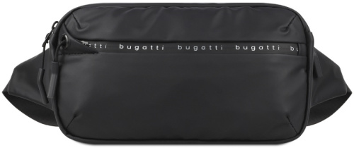 Сумка на пояс BUGATTI Blanc, чёрная 49660401
