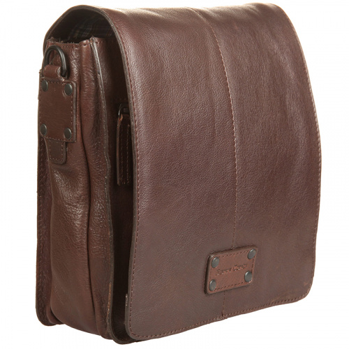 Мужская сумка коричневая Gianni Conti 1132317 dark brown