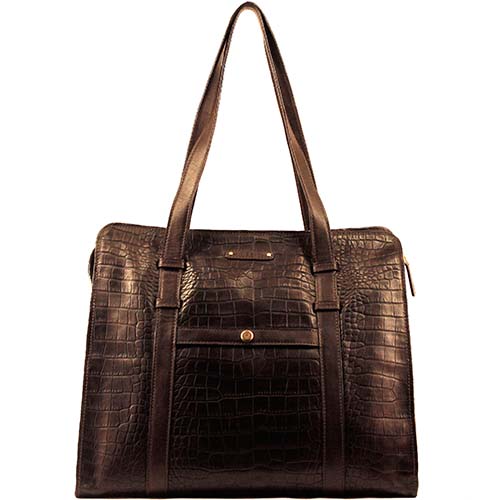 Женская сумка коричневая Hidesign ABBEY ROAD -02 BROWN