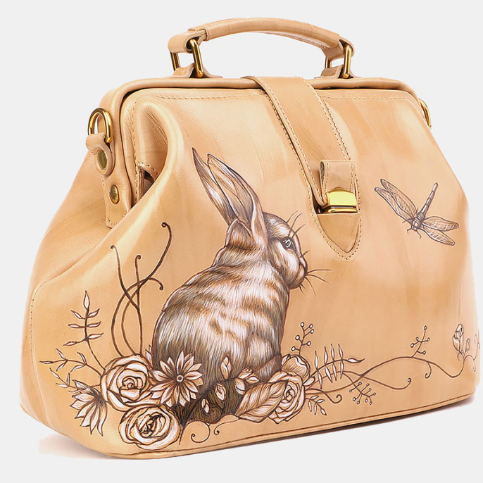 Женская сумка, бежевая Alexander TS W0023 Beige Ла Ливьер