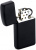 Зажигалка Slim с покр. Black Matte чёрная Zippo 1618 GS