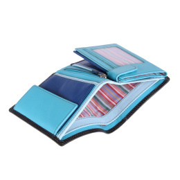 Портмоне черное Gianni Conti 1808037 black mult