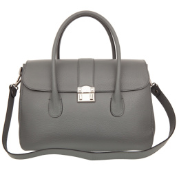 Cумка женская, серая Sergio Belotti 60147 chrome Napoli