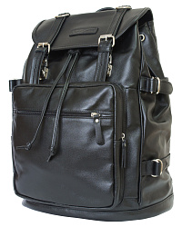 Кожаный рюкзак, черный Carlo Gattini 3004-05