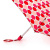 Женский зонт механика Lulu Guinness розовый Fulton L717-3181 LipGridLightStone