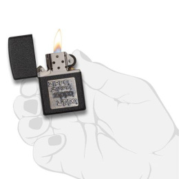 Зажигалка Classic с покр. Black Crackle чёрная Zippo 362 GS