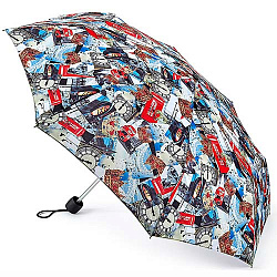 Женский зонт механика комбинированный Fulton L354-3327 LondonPhotographic