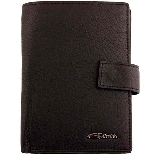 Мужское портмоне чёрное Giorgio Ferretti 0105-C1 black GF