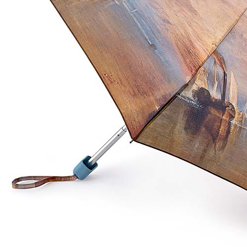 Женский зонт механический коричневый Fulton L794-3418 FightingTemeraire