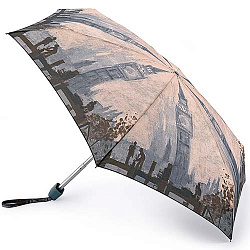 Женский зонт механический серый Fulton L794-2728 MonetThamesBelow