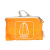 Дорожный складной рюкзак оранжевый Verage VG5021 royal orange