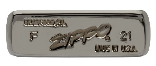 Зажигалка 65th Anniversary Zippo Slim с покрытием Black Ice 49709