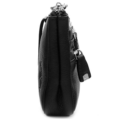 Мужская сумка на пояс чёрная Tony Perotti 560023/1