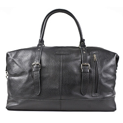 Кожаная дорожная сумка Campora black Carlo Gattini 4019-91