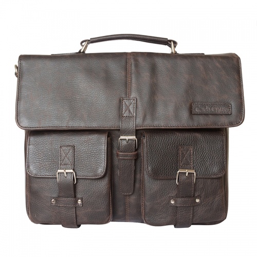 Кожаный портфель, коричневый Carlo Gattini 2005-04