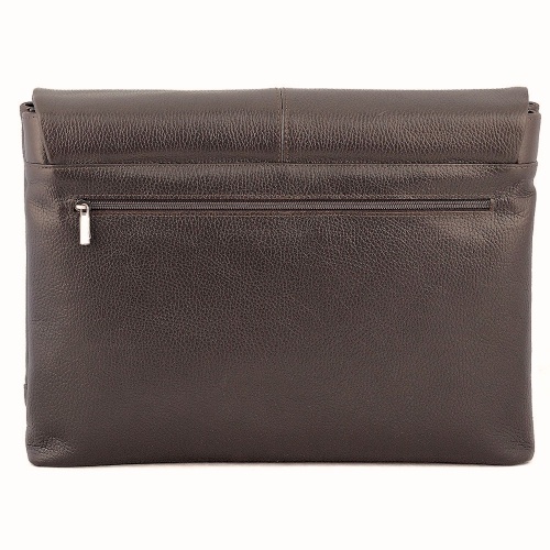 Горизонтальная сумка-планшет А4 коричневая SCHUBERT d010-901/02