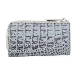 Ключница, серая Sergio Belotti 7404 croco grey