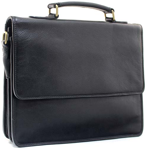 Портфель-папка Hidesign LISA BLACK