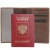 Обложка для паспорта коричневая Bruno Perri В-0629/2 BP