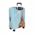 Защитное покрытие для чемодана голубое Gianni Conti 9045 M