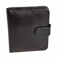 Визитница черная Sergio Belotti 2612 milano black